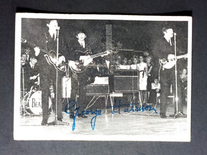 1964 Topps The Beatles 3rd Series #153 B&W George Harrison *VG/EX*