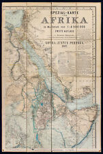 1887 - Spezial-Karte Von Afrika - Hermann Habenicht - Justus Perthes - Map