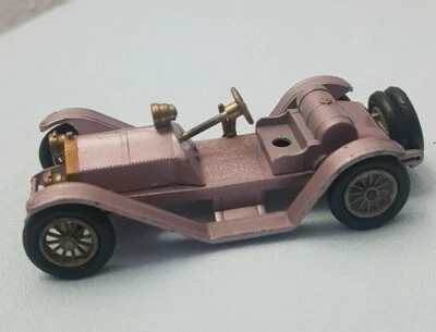 LESNEY MODELS OF YESTERYEAR N°7 MERCER RACEABOUT 1913 VIOLET METAL DIECAST 1/43 - Photo 1/4
