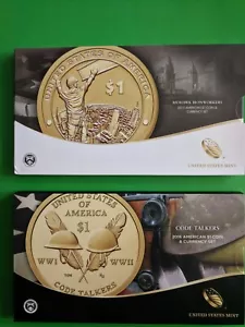2015 & 2016 $1 COIN & CURRENCY SETS - Picture 1 of 4