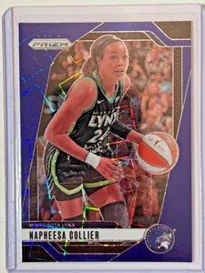 2024 PANINI WNBA PRIZM SP BLUE VELOCITY NAPHEESA COLLIER MINNESOTA LYNX - Picture 1 of 2