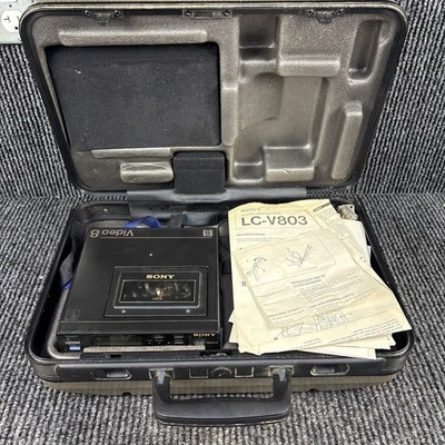 Sony Video 8 Player Deck EV-C8u - Sin probar - Como está para piezas o reparación Foto 1 de 4