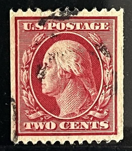 USA US - #386 Washington 2c Coil gebraucht - Gem Condition - CV $100 - Bild 1 von 2