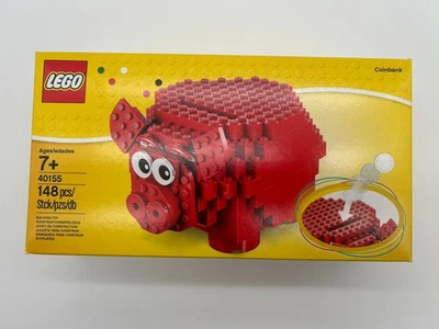 Lego 40155 Red Piggy Coin Bank Sculpture Set NEW SEALED - Image 1 of 4