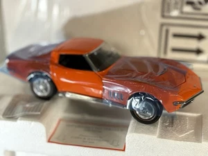 Franklin Mint 1969 Corvette T-Top Car orange Maßstab 1:24 Diecast Chevrolet - Bild 1 von 13