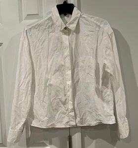 Vince Cotton White Button Down Shirt Women’s Medium - Bild 1 von 6