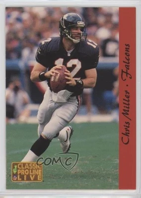 1993 Classic Pro Line Live Chris Miller #4 - Image 1 of 2