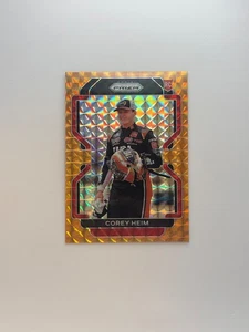 2022 Panini Prizm COREY HEIM Orange Reactive Prizm Parallel RC - Picture 1 of 2