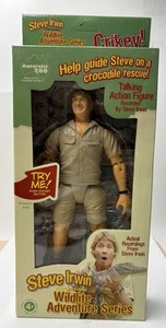 Steve Irwin Talking 9" Action Figure Crocodile Wildlife Adventure Series 2006 - Picture 1 of 4