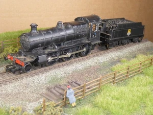 Bachmann 00 Gauge BR Class 93XX Steam Loco/Tender 2-6-0 no 9318 BR Black - Picture 1 of 7