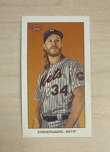 NOAH SYNDERGAARD - 2020 Topps 206 - Wave 1 [Base] - #4 - NEW YORK METS - Picture 1 of 2