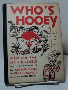 Who's Hooey by A Zipser & G Novack - First edition - 1932 - Picture 1 of 2