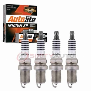 4 pc Autolite Iridium XP Spark Plugs for 2006-2011 Acura CSX Ignition mh - Picture 1 of 5
