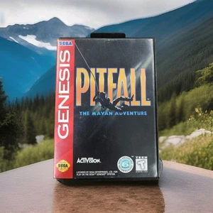 Pitfall: The Mayan Adventure CIB Sega Genesis Tested Working - Picture 1 of 10