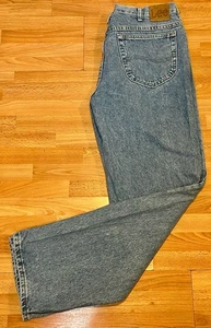 Jeans Lee vintage para hombre 38x32 (36x31) azul denim lavado claro pierna recta - Imagen 1 de 10