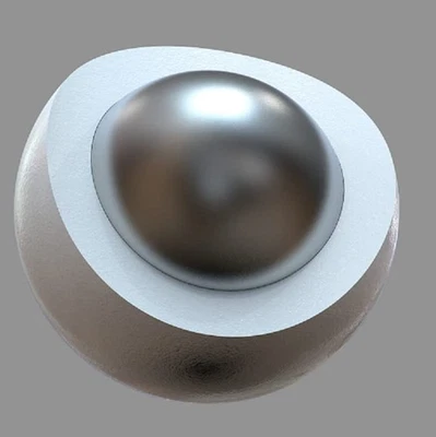 RIOT BALLS 25 X Less Lethal .68 Cal Balls 10 Grams Metal Ball Cal, White or Gray