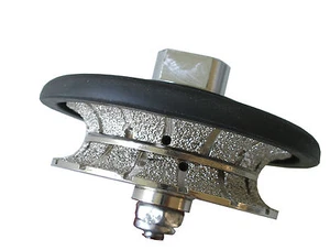 Perfilador manual soldado al vacío nariz de toro completa 2 cm (V20), 5/8" -11 roscas - Imagen 1 de 1