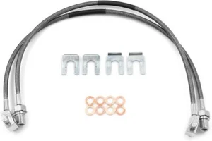 89340S 4-6" Front Stainless Brake Lines for 71-87 GMC C15/K15 - Picture 1 of 7
