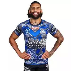 Canterbury Bulldogs Indigenous Jersey 2XL - 5XL,Ladies & Kids NRL Classic 23 - Picture 1 of 6