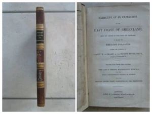 GRAAH : Expédition sur la côte Est du GROENLAND, 1837. Eric le Rouge. - Picture 1 of 17