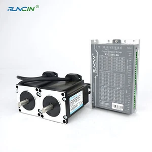 Runcin Nema23 2 Axis 2.2Nm 312Oz.in Hybrid Stepper Driver Motor Laser Cutter - Picture 1 of 18