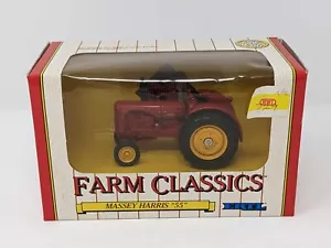Ertl Farm Classics Massey Harris "55" 1/43 Scale NEW IN BOX Plastic on box split - Picture 1 of 10