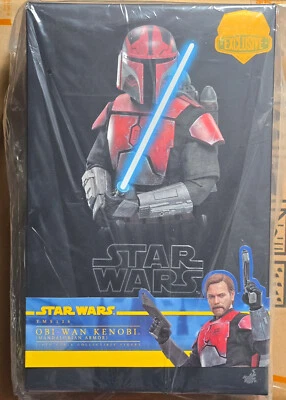 Hot Toys Star Wars Obi-Wan Kenobi Mandalorian Armour 1/6 Figure TMS126 Exclusive - Image 1 of 3