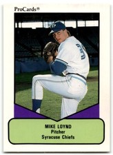 1990 ProCards AAA Mike Loynd Syracuse Chiefs #348