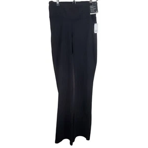 GapFit Recycled Power Flare Pant Legging Sky High Rise Black NWT Size Small - Picture 1 of 11