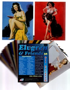 GIL ELVGREN & FRIENDS - 36 Card Jumbo Collector Set - FREE USPS Shipping - Picture 1 of 1