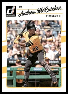 Andrew McCutchen 2017 Donruss #135 Pittsburgh Pirates Baseball Card - Picture 1 of 2