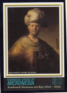 MICRONESIA Sc 692-3 NH MINISHEET+S/S OF 2006 - ART OF REMBRANDT - (JO23) - Picture 1 of 2