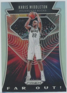 2019-20 Panini Prizm Far Out! Prizms Silver #20 Khris Middleton Bucks - Picture 1 of 1