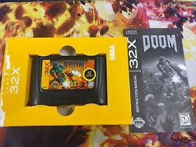 Doom (Sega 32x) Cart Only With Manual