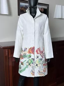DESIGUAL 01E2924 Damen Knopfleiste Stehkragen Vive Moi! Damen Mantel Neu... - Bild 1 von 24