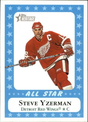 2000-01 Topps Heritage #216 Steve Yzerman AS - NM-MT - Image 1 of 2