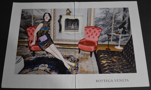 2015 Stampa Pubblicità Sexy Tacchi Gambe Lunghe Lady Bruna Bottega Veneta Abito Femminile L