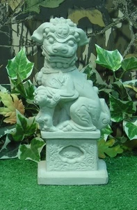 3527 Foo Hund Fu Löwe Wächter linke Produktion Latex Fiberglas Form Beton - Bild 1 von 7