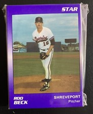 1990 Star Shreveport Captains 27-card Giants Minor League Team Set Rod Beck