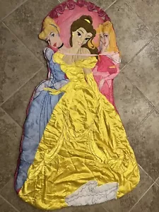 Disney Princess Cinderella Sleeping Bag - Left Handed Zipper - Picture 1 of 2
