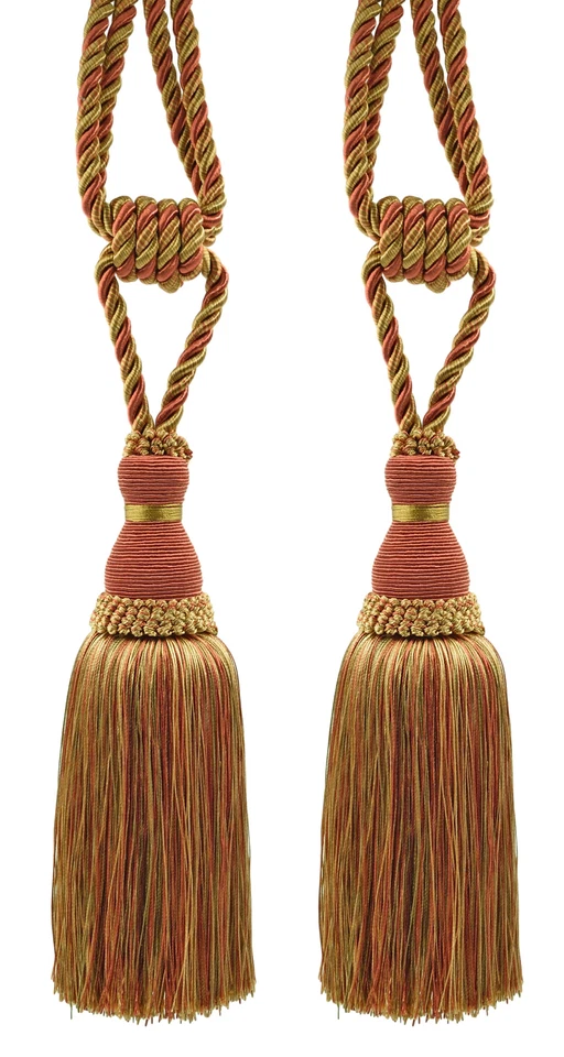 Corbata borla DECOPRO, estilo # TBH8, color # 07H - naranja oxidado medley [juego de 2] Foto 1 de 1