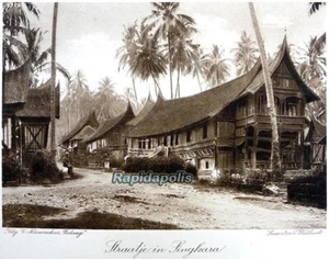 1918 C. Nieuwenhuis Photo Portfolio SERIE A of SUMATRA’S WESTKUST Padang ~ RARE - Picture 1 of 7