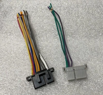 Wiring harness replacement stereo plugs. Most 1988+ Chevy factory original radio - Image 1 of 3
