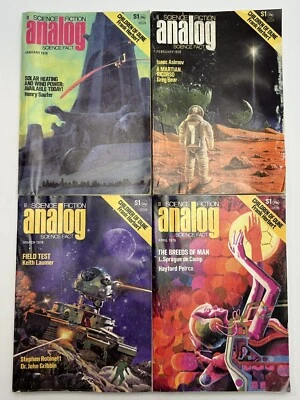 1976 Science Fiction Analog Frank Herbert’s Children Of Dune Complete Set - Image 1 of 4