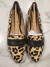 me too leopard print flats
