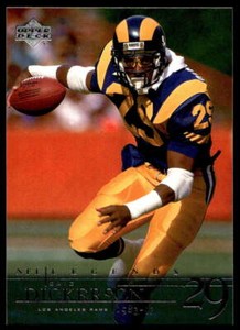 2001 Upper Deck Legends 38 Eric Dickerson Los Angeles Rams Football Card