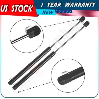 2 Rear Window Glass Lift Supports Struts Fits 1992-1994 Chevrolet C1500 Suburban - Image 1 of 3