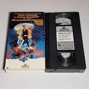 Diamonds are Forever (VHS, 1971) James Bond Sean Connery Combined Shipping - Foto 1 di 2