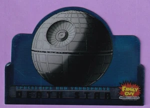 Family Guy Presents New Hope 2008 Spaceships Transports Die Cut ST-8 Death Star - Picture 1 of 2