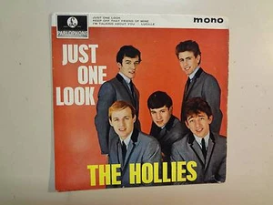HOLLIES:Just One Look + 3-U.K. 7" 64 Parlophone E.M.I. Records GEP 8911 Mono PCV - Imagen 1 de 4